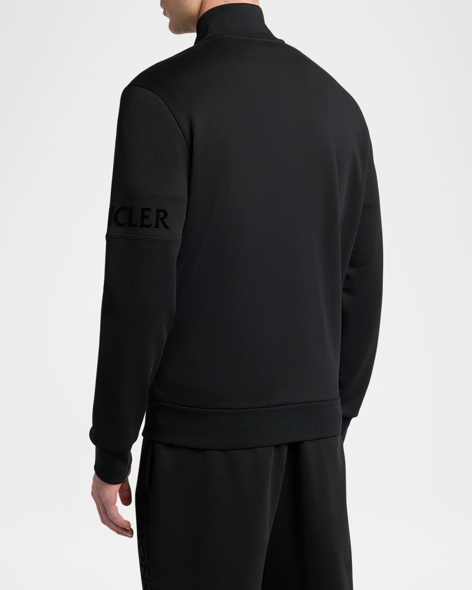 Men's Sleeve-Logo Fleece Full-Zip Jacket Product Image