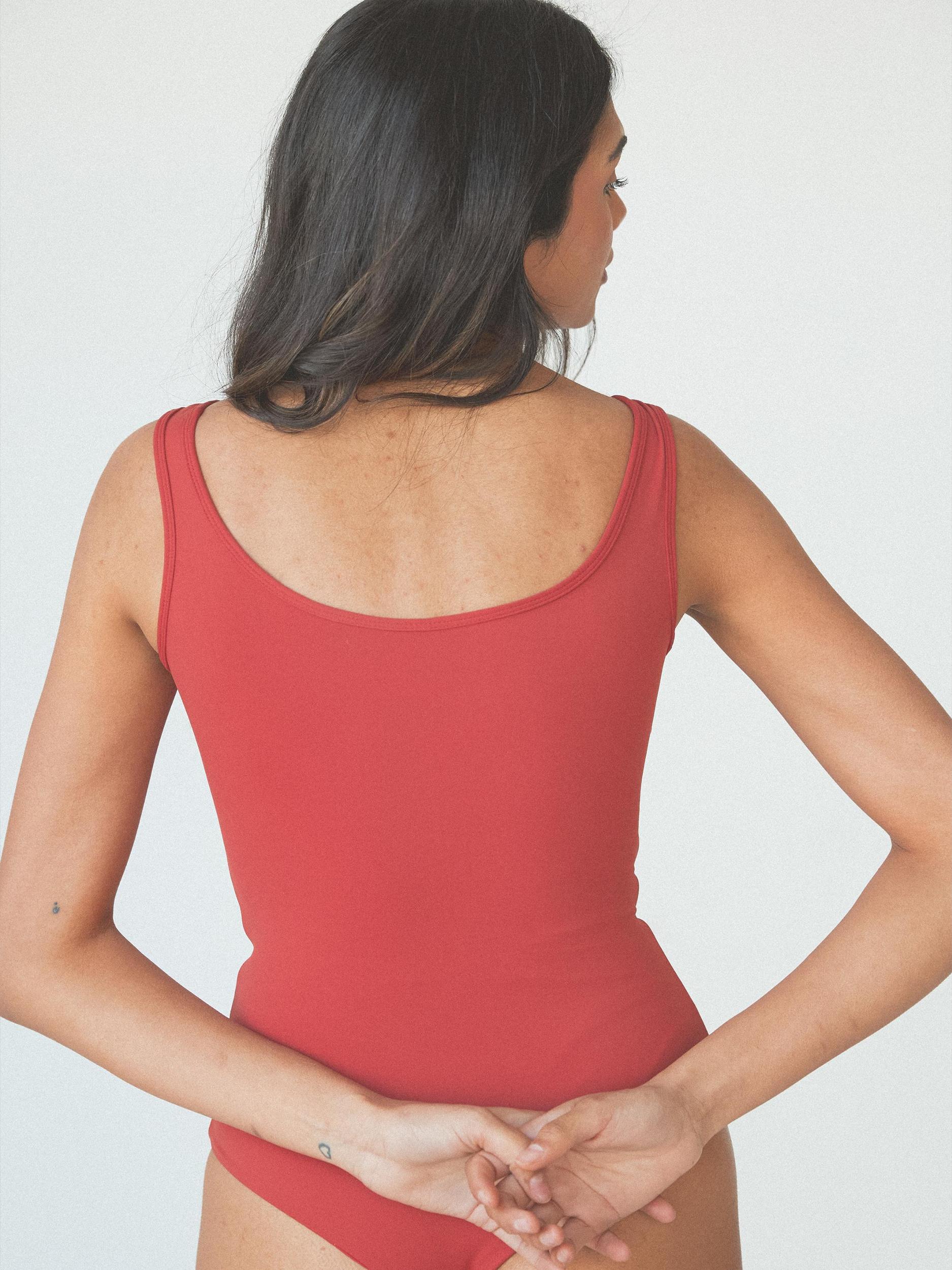Scoop Neck Tank Bramisuit Product Image