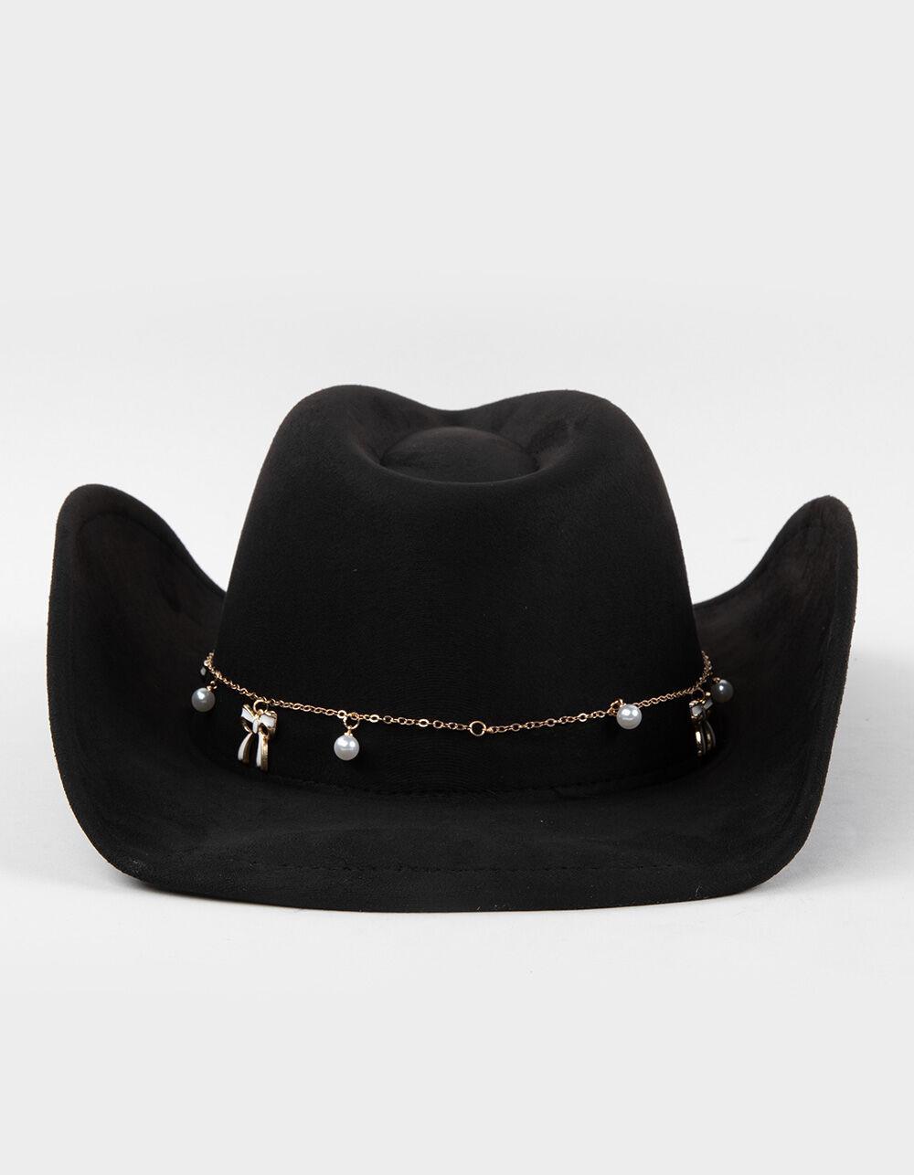 Bow Charm Cowboy Hat Product Image