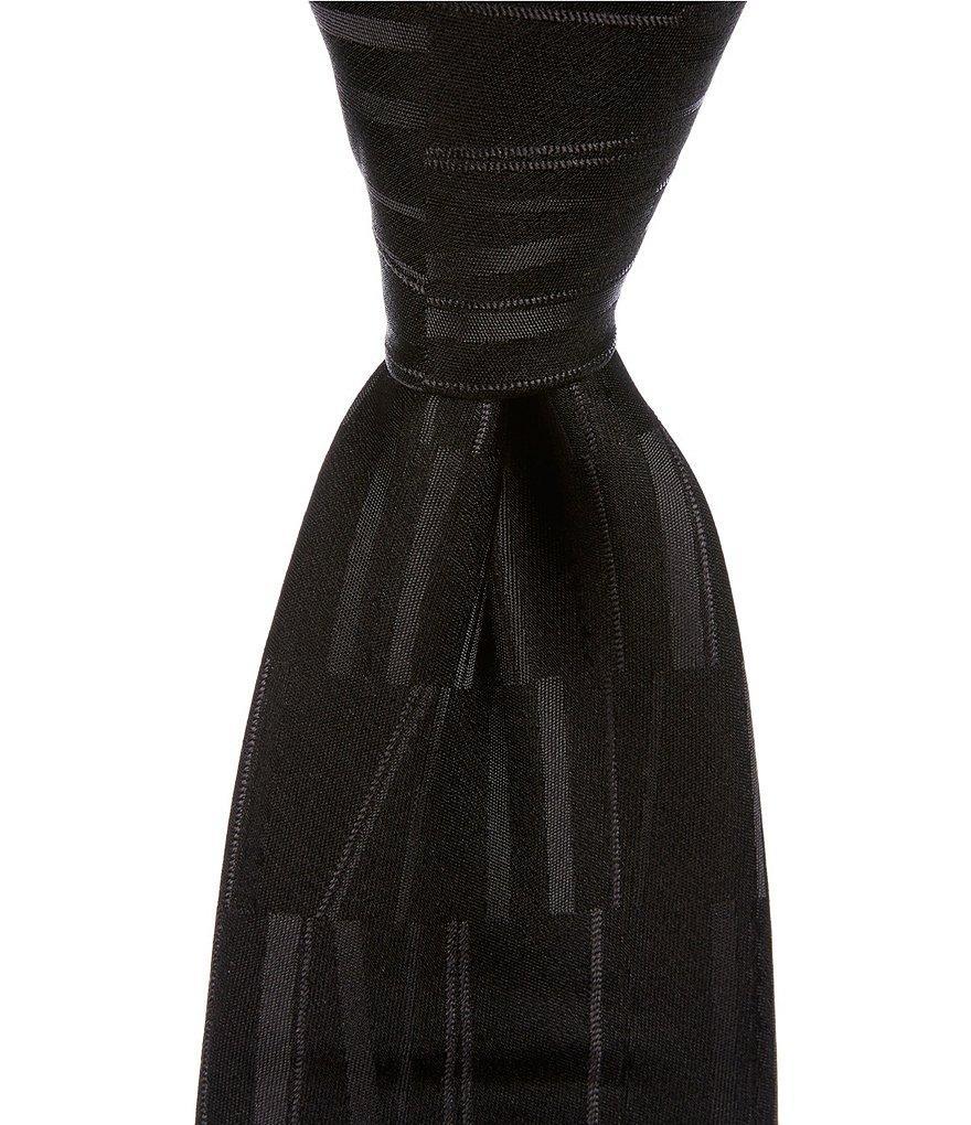 Murano Abstract Lines 3 1/8#double; Woven Silk Tie Product Image