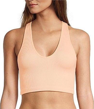 Free Throw Ribbed Crop Tank Product Image