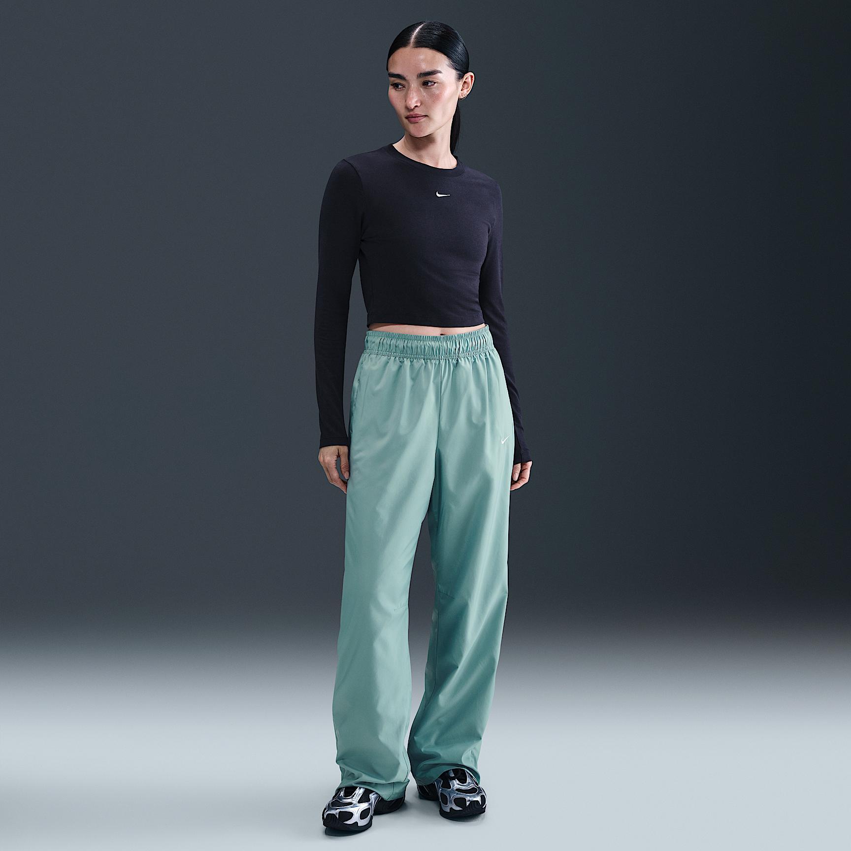 Nike Sportswear Classic Women's Mid-Rise Open-Hem Pants Product Image