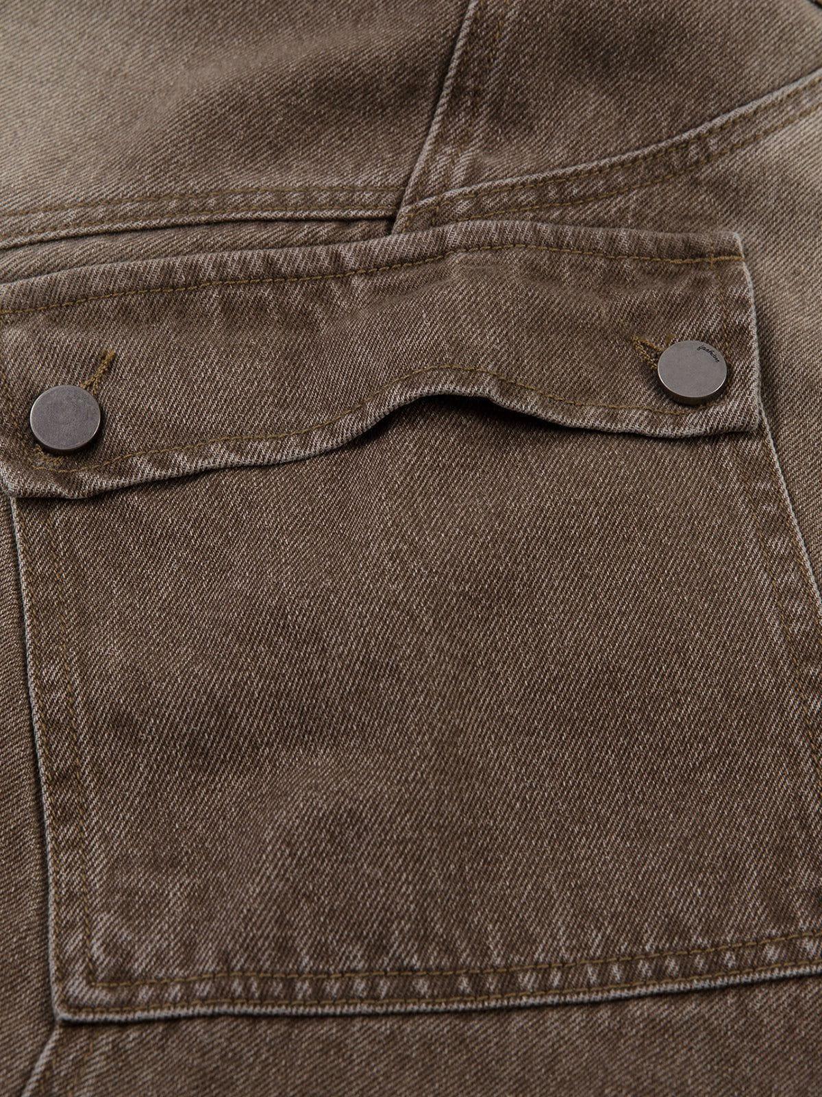 Aelfric Eden Multi Pocket Baggy Barrel Jeans Product Image