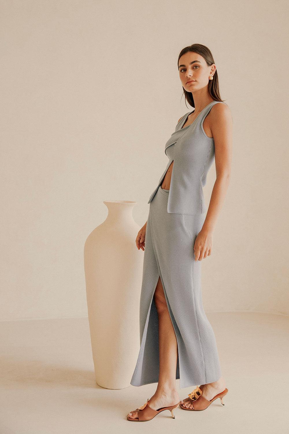 Bridget Skirt - Blue Product Image