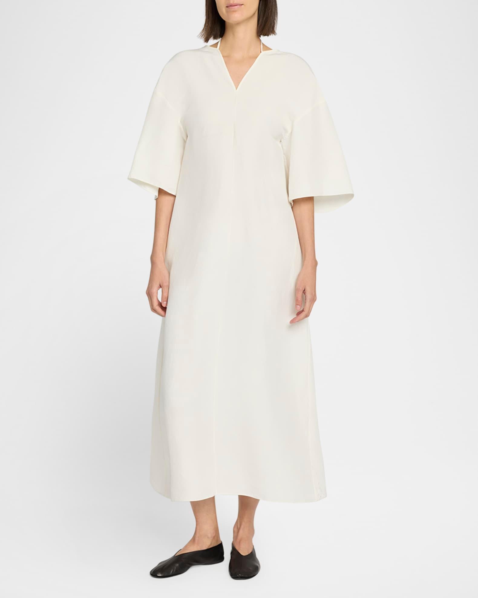 Mia Silk A-Line Dress Product Image