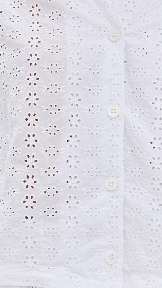Stateside Eyelit Camp Shirt | Shopbop Product Image