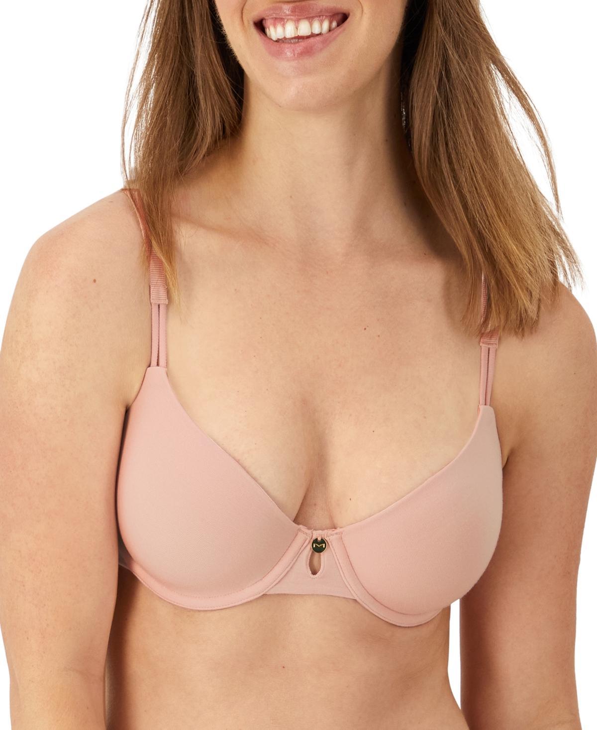 Maidenform Everyday Luxe Underwire T-Shirt Bra with Convertible Straps DM2402, Women's, Size: 38 C, Beige Bisque Product Image