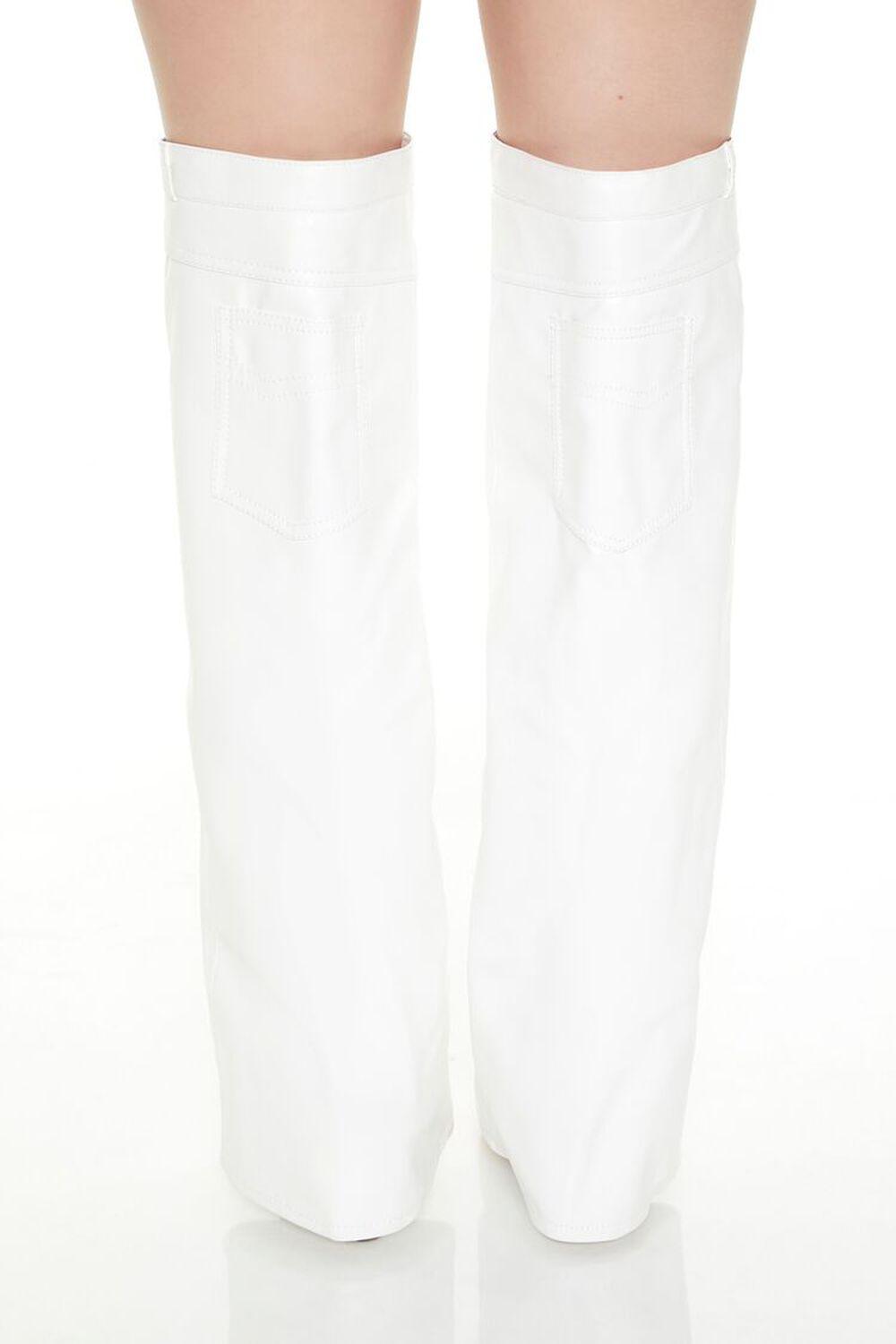 Over-the-Knee Wedge Boots | Forever 21 Product Image