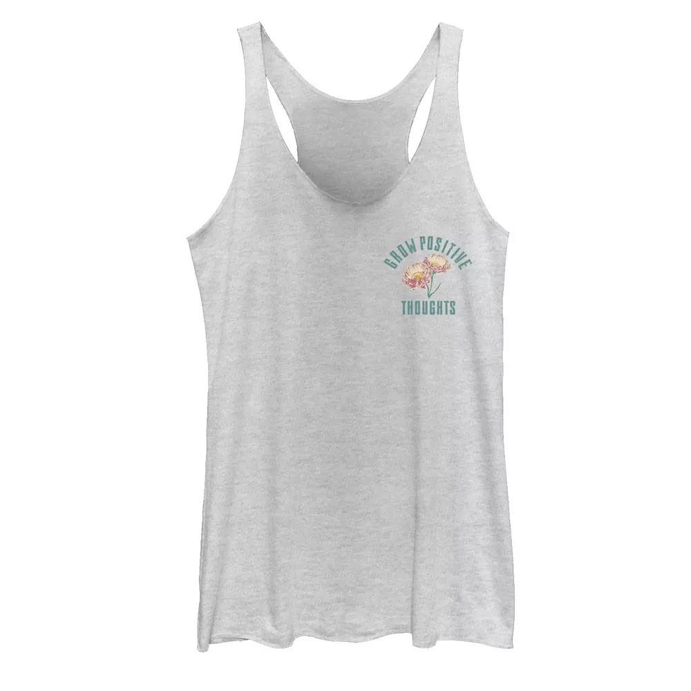 Juniors Michelangelo The Creation Of Adam Tank Top, Girls White Grey Product Image