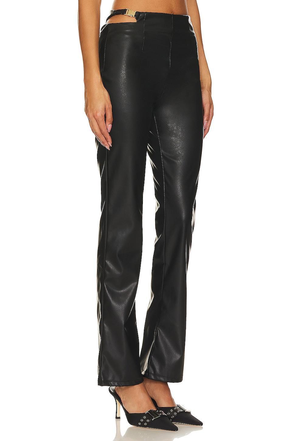 Kaitlyn Faux Leather Pant superdown Product Image