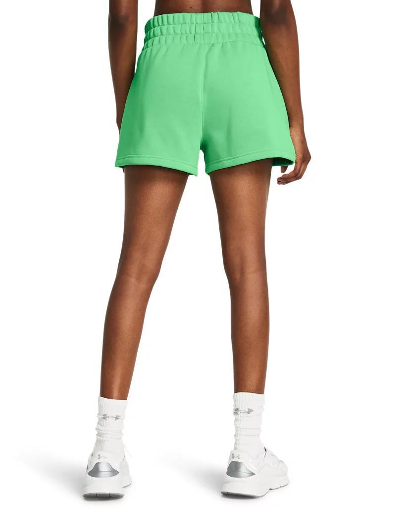 Women's UA Icon Fleece Boxer Shorts Product Image