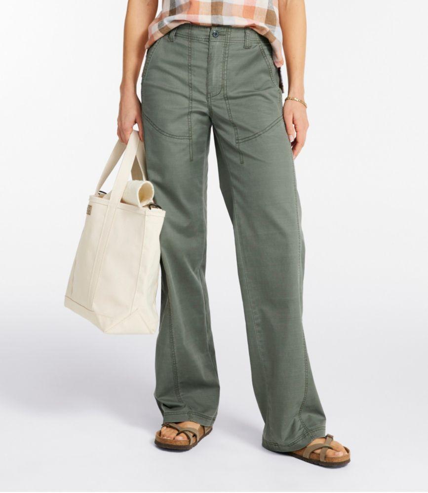 
                            
                                
                                    
                                
                            Women's Signature Utility Pants, High-Rise Wide-Leg
                         Product Image