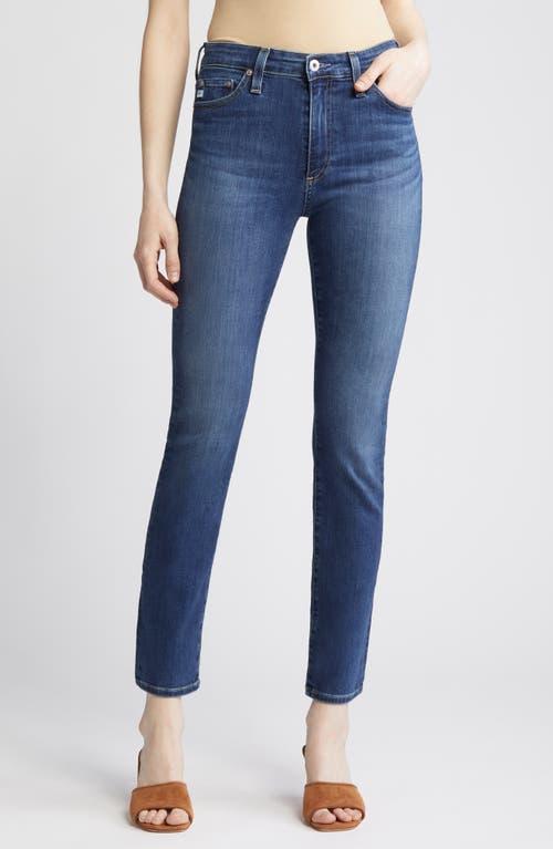 AG Jeans Mari High-Waist Slim Straight Leg Jeans in Empire (Empire) Women's Jeans Product Image