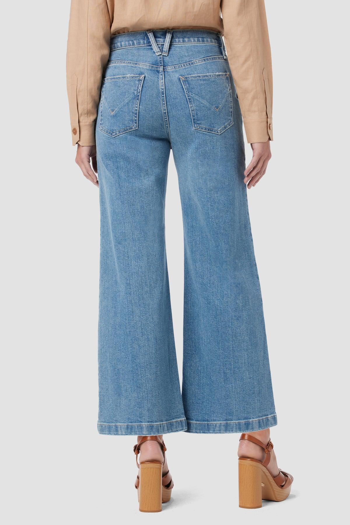 Jodie Loose Fit Wide Leg Crop Jean Female Product Image
