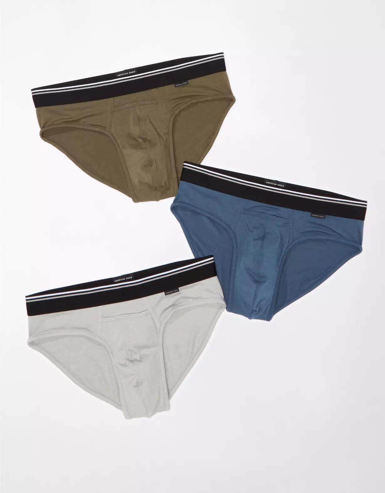 AEO Men's Ultra Soft Brief 3-Pack Product Image