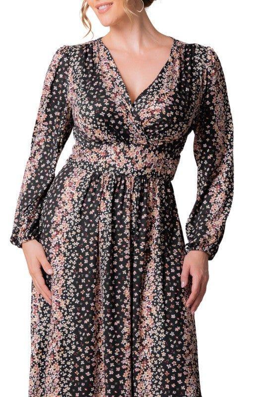 Kelsey Long Sleeve Maxi Dress - Plus Product Image