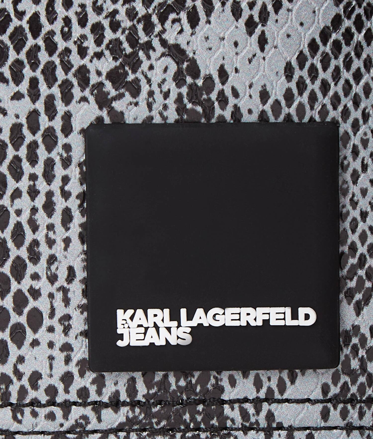 KLJ SNAKESKIN-EFFECT CAMERA BAG Product Image