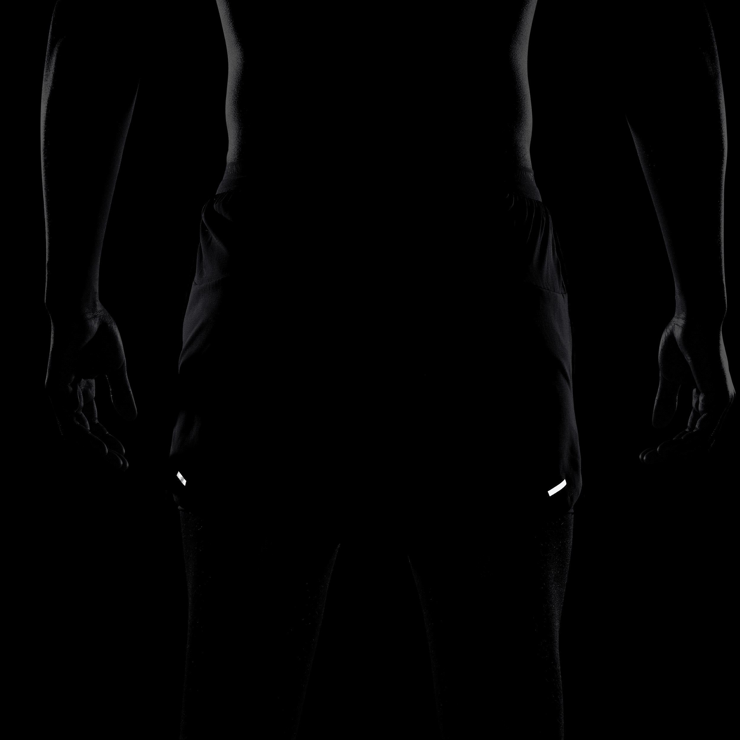 Nike Mens Dri-FIT Stride 2-in-1 5 Running Shorts in THUNBL/THUNBL/BLACK Product Image