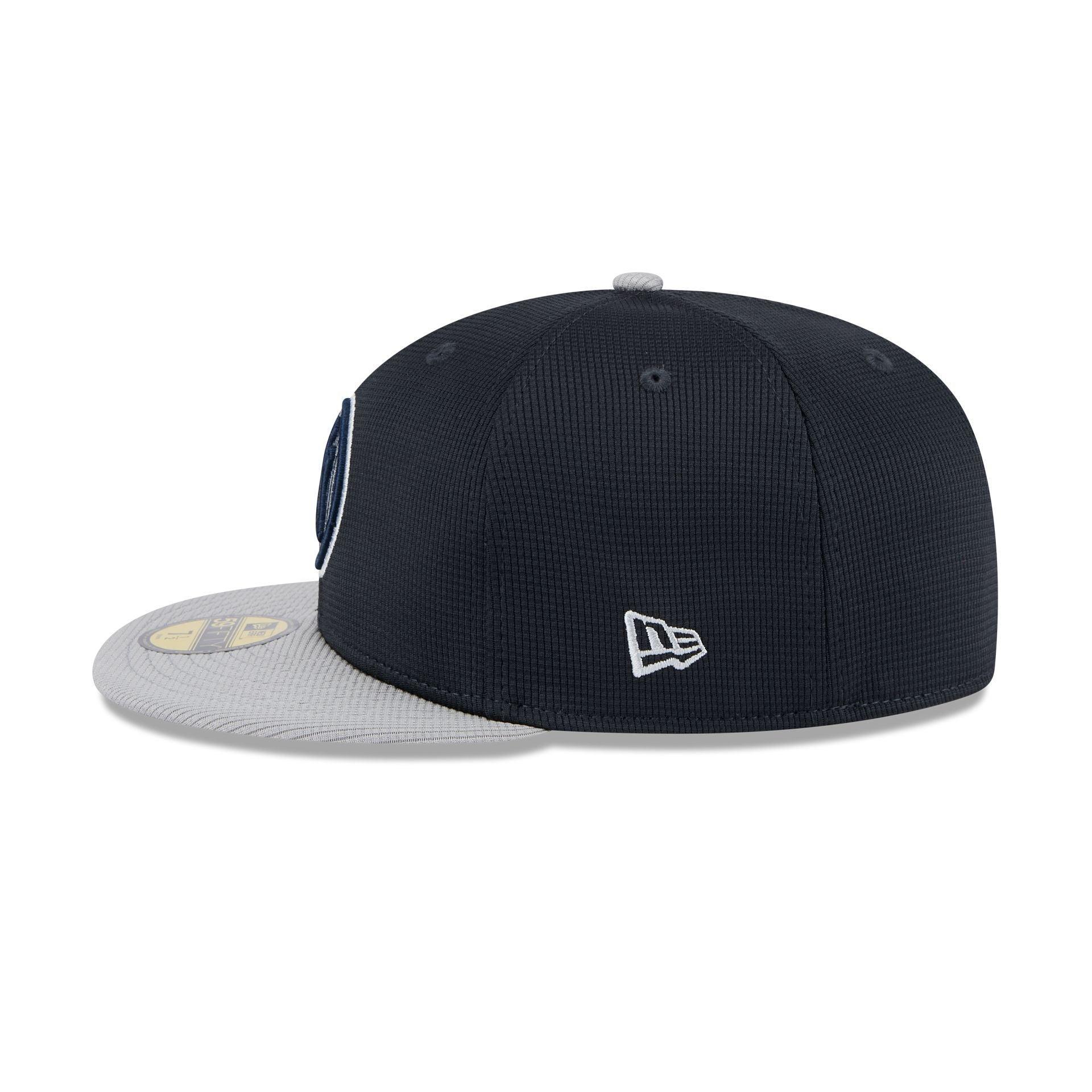 New York Yankees 2025 Batting Practice Gray 59FIFTY Fitted Hat Male Product Image
