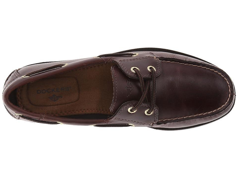 Dockers® Vargas Men's Leather Boat Shoes, Size: 12, Raisin Product Image