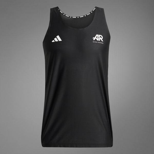 adidas Runners CLIMACOOL Singlet Black XL Mens Product Image