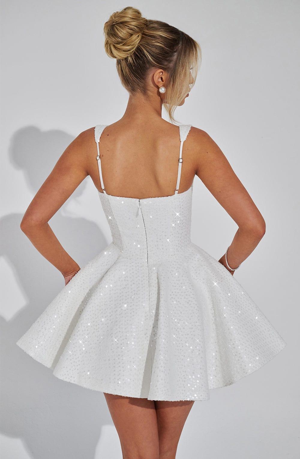 Dorothy Mini Dress - Ivory Product Image