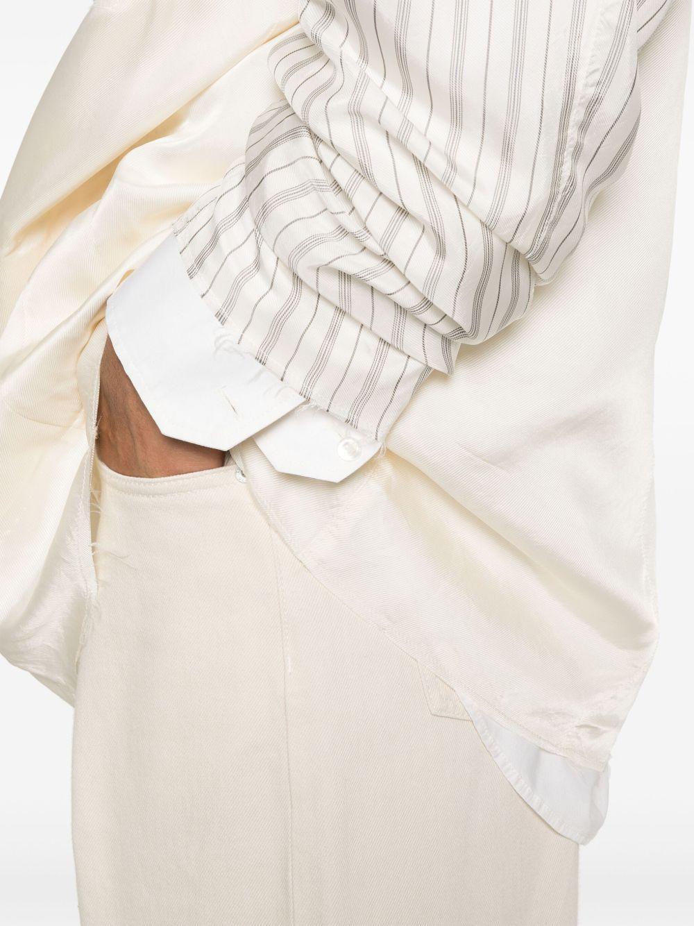 panelled shirt jacket Product Image