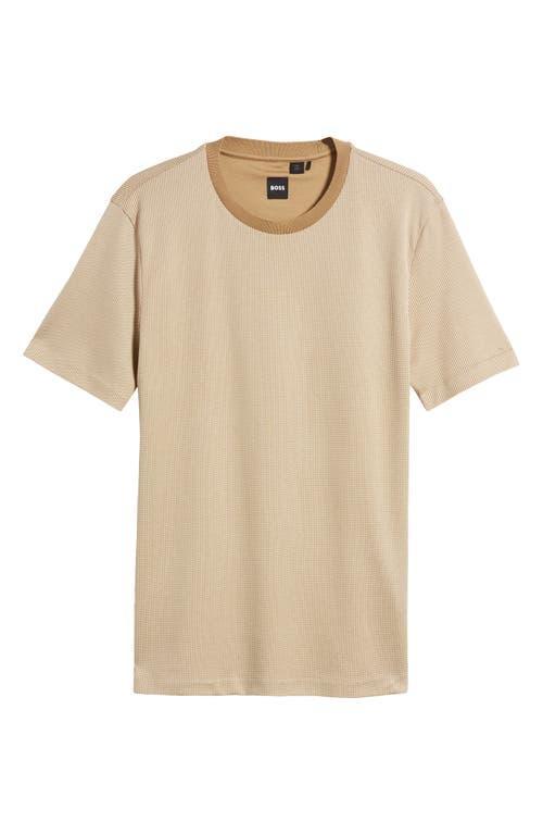 HUGO BOSS Tiburt T-shirt In Medium Beige Product Image
