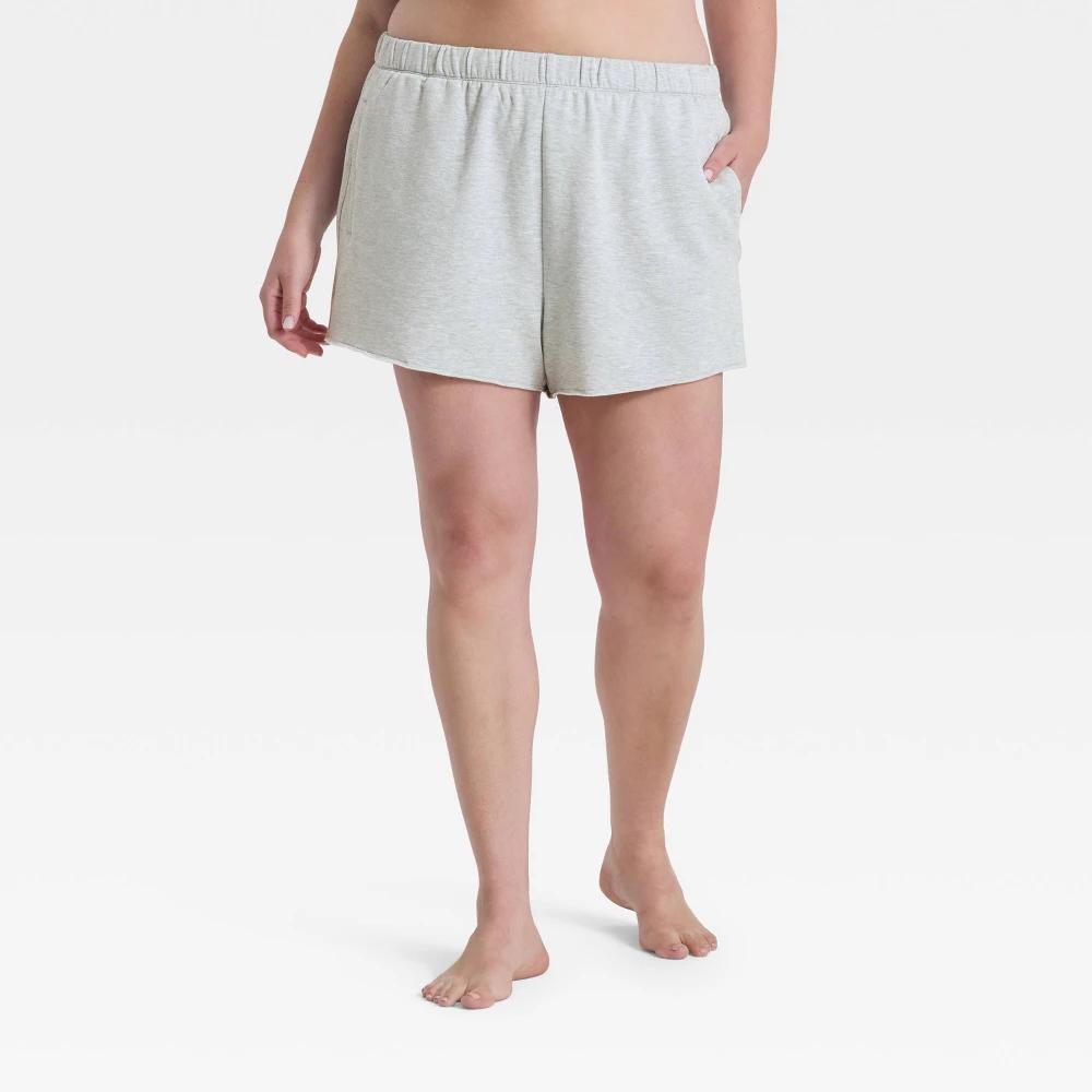 Women's French Terry Fleece Lounge Shorts - Wild Fable™ Product Image