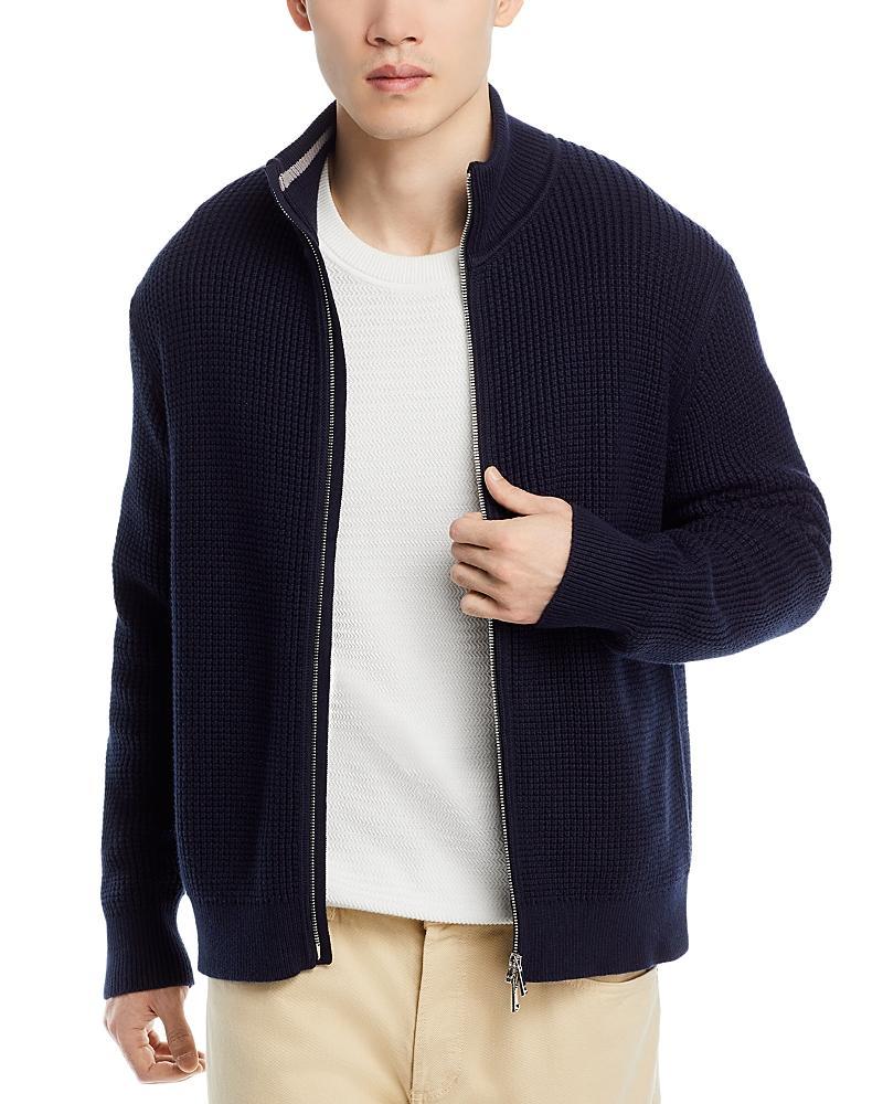 Theory Gary Cashton Zip Front Sweater Jacket Product Image