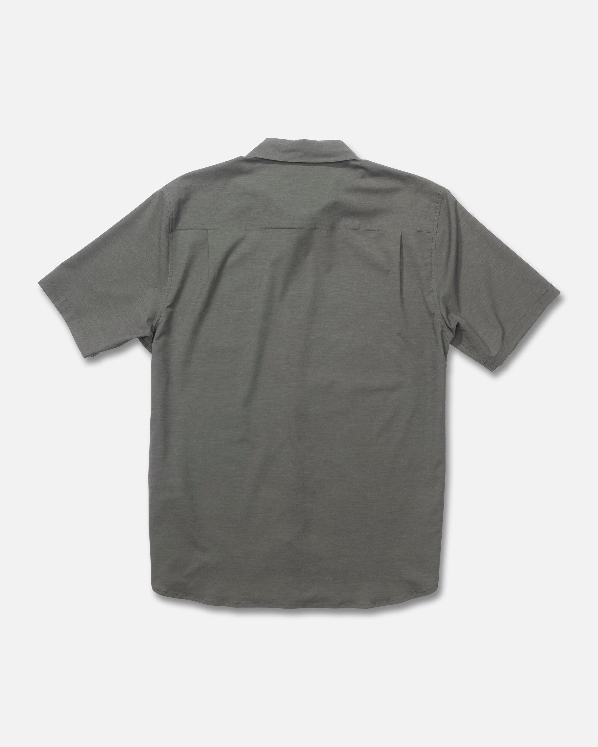 Drifter UV Button Up - Olive Male Product Image
