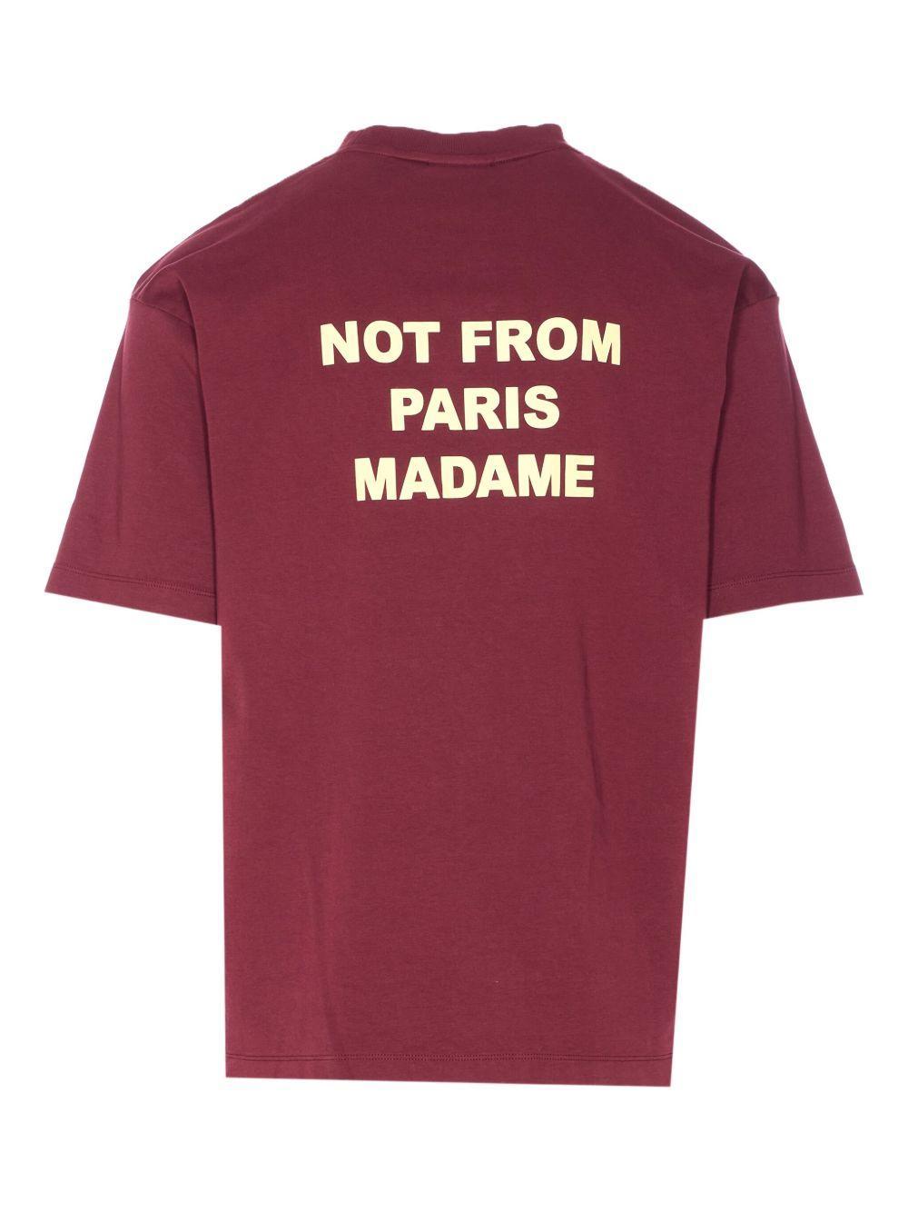 crew neck logo print T-shirt Product Image