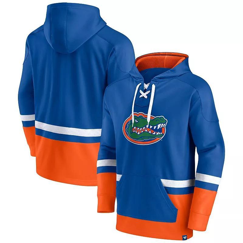 Mens Fanatics Branded Royal Florida Gators First Battle Pullover Hoodie Product Image