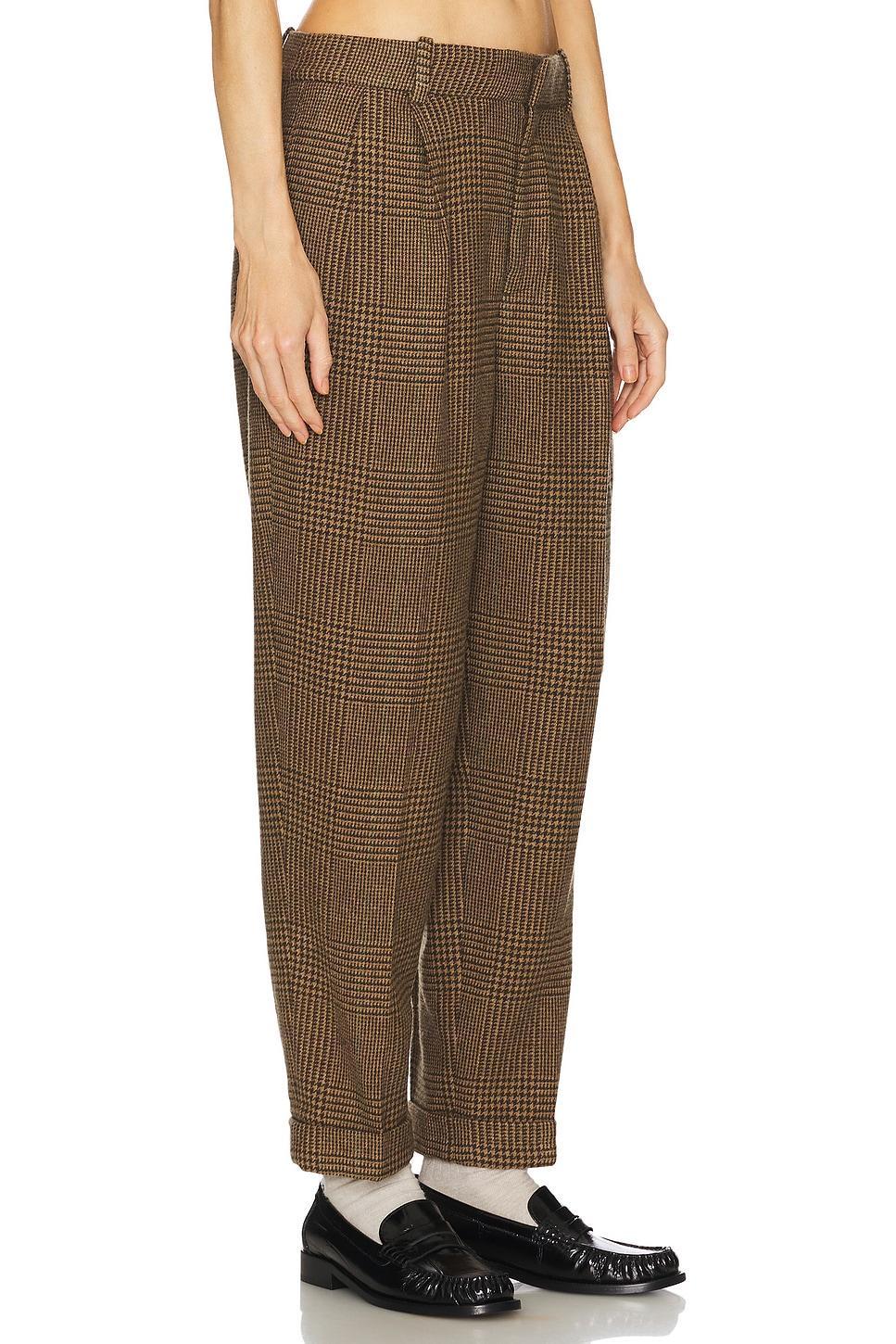 Cropped Flat Front Pants Polo Ralph Lauren Product Image
