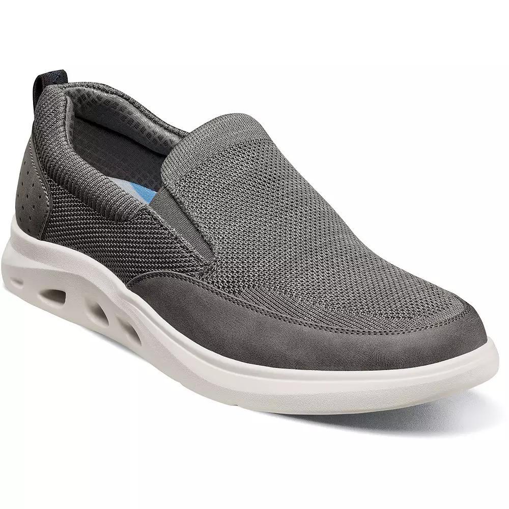 Nunn Bush Ponte Knit Mens Moc Toe Slip-On Shoes Product Image