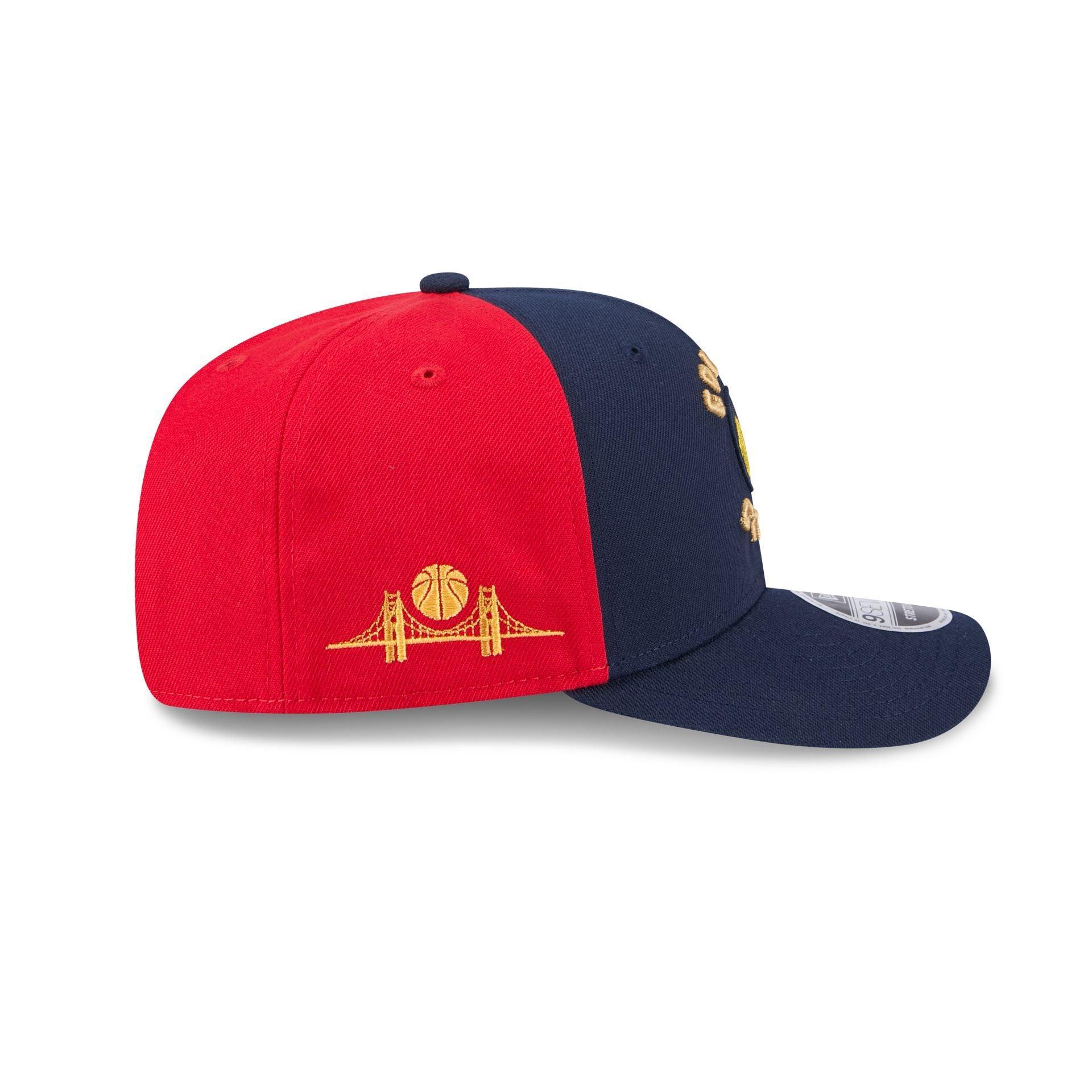 Golden State Warriors 2024 City Edition 9SEVENTY Stretch-Snap Hat Male Product Image