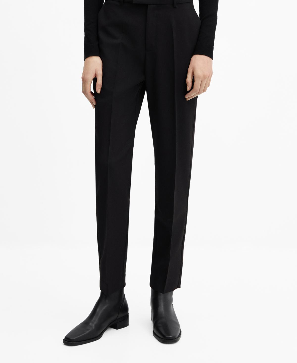 Mango tailored cigarette pants Product Image