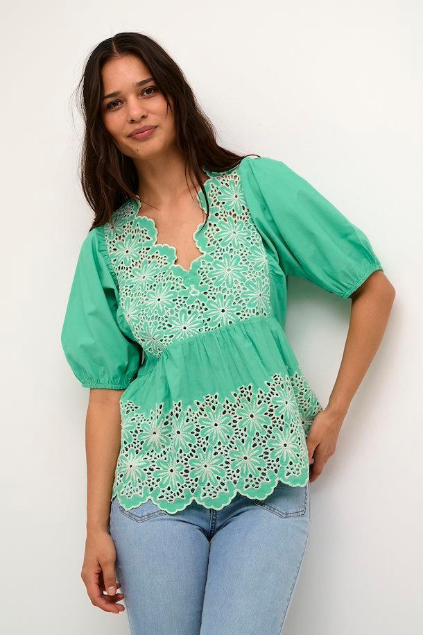 CUvalda Blouse with embroidery Product Image