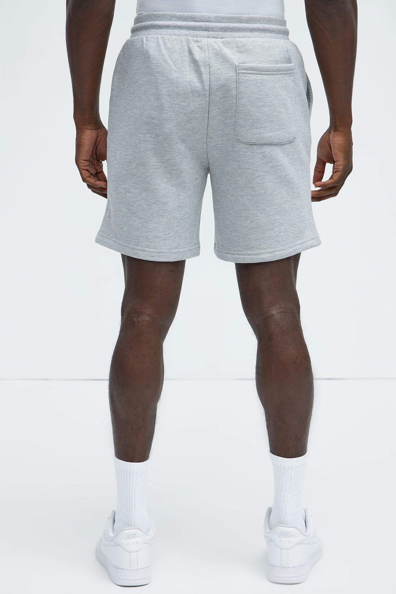 Tyson Sweatshort - Heather Grey Product Image