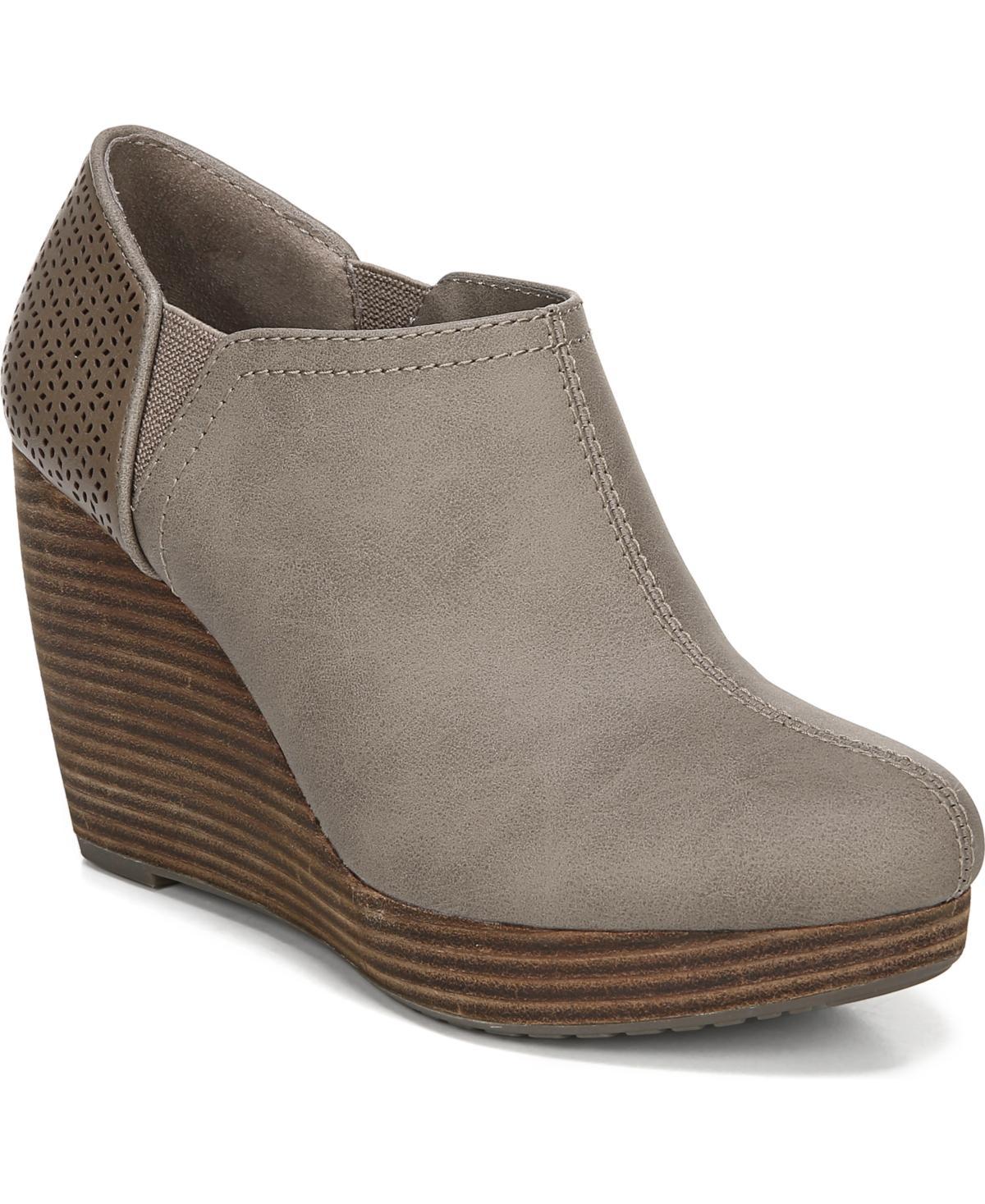Dr. Scholl's Harlow Women's Ankle Boots, Size: 10 Wide, Dark Brown Product Image