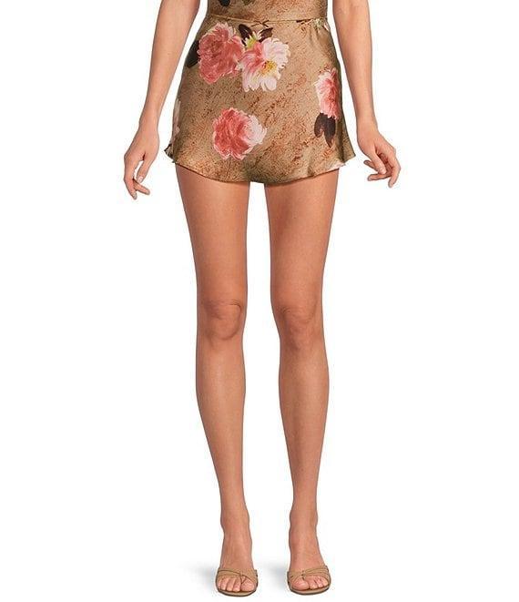 NIA Tiny Floral Coordinating Skort Product Image