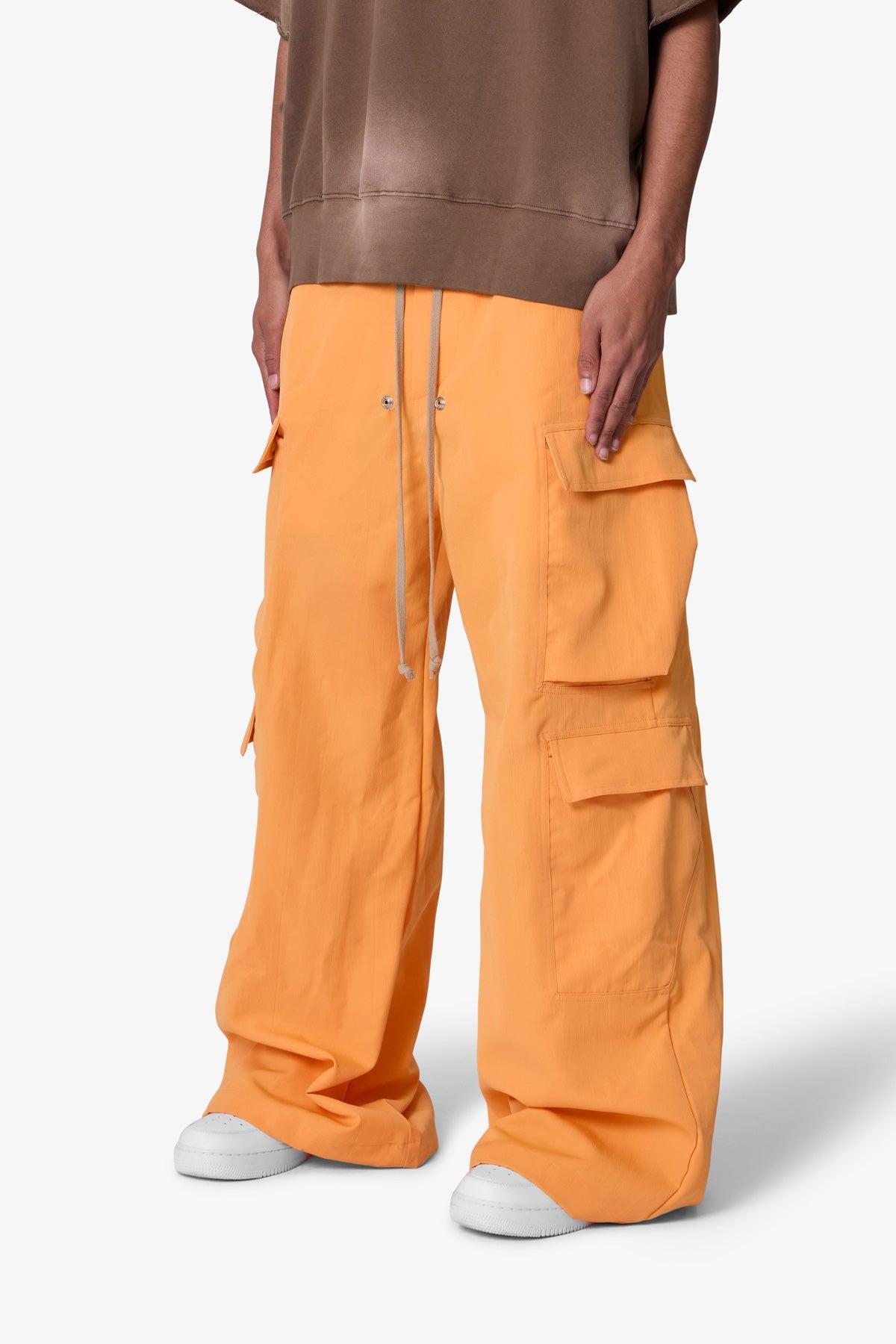 Rave Double Cargo Pants - Orange Product Image