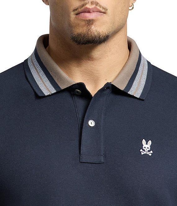Psycho Bunny Henson Pique Short Sleeve Polo Shirt Product Image