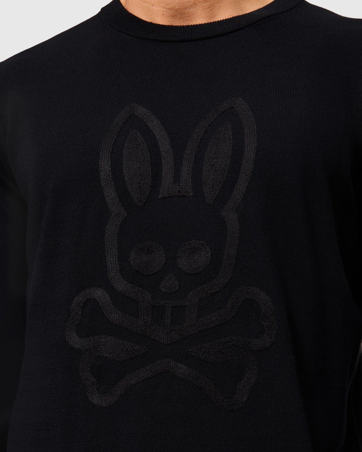 Men's Cory Chainstitch Cotton Sweater 074 STONE / XS Product Image