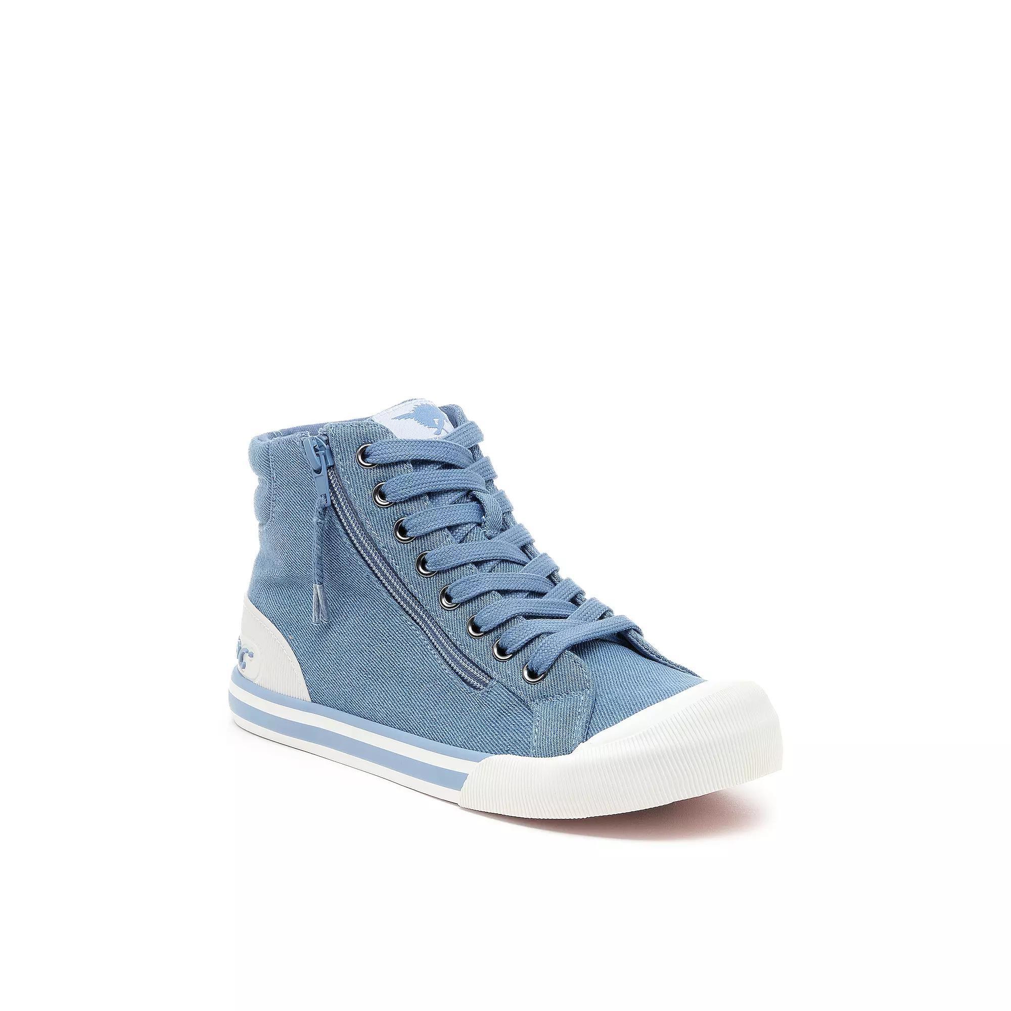 Rocket Dog Jazzinhi Women's High Top Sneakers, Size: 11, Blue Blue Product Image