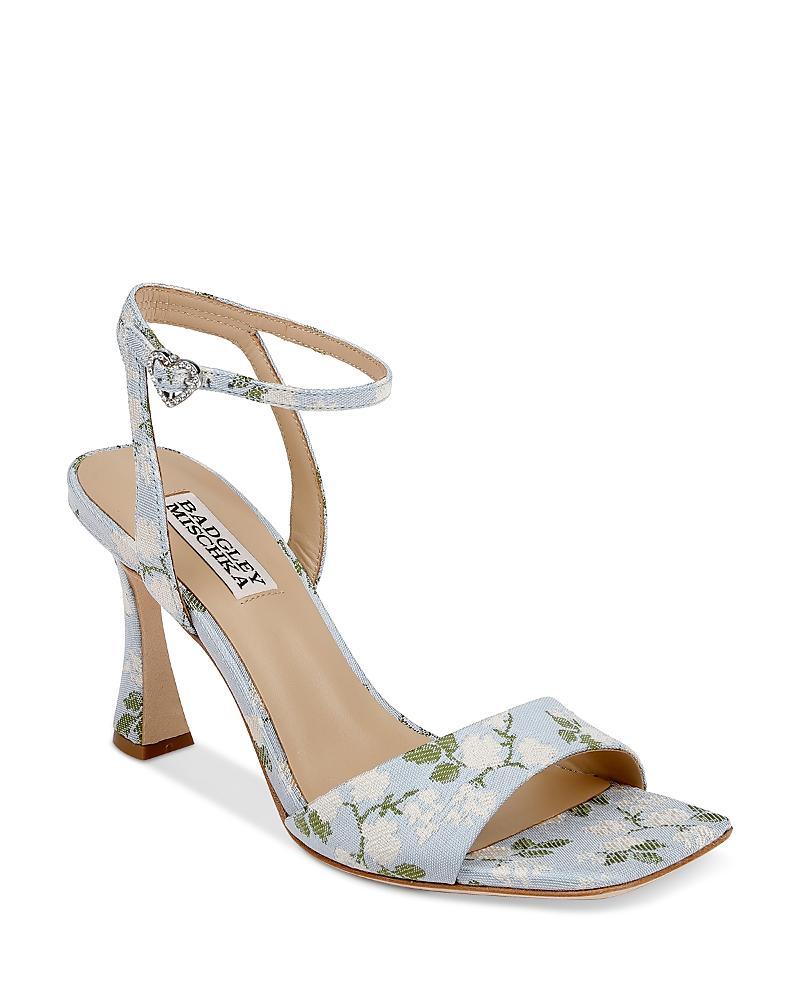 Badgley Mischka Womens Cady Square Toe High Heel Sandals Product Image