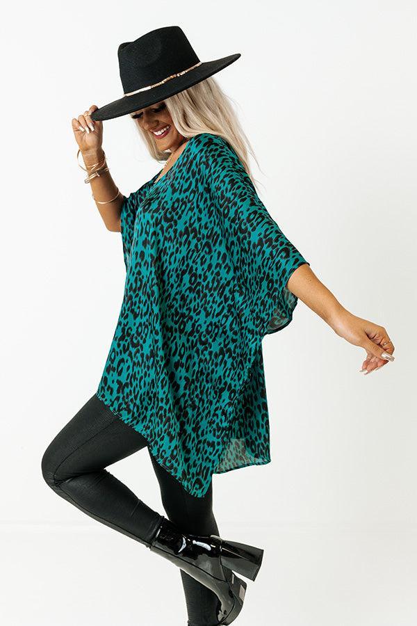 The Vianna High Waist Crocodile Print Legging Product Image