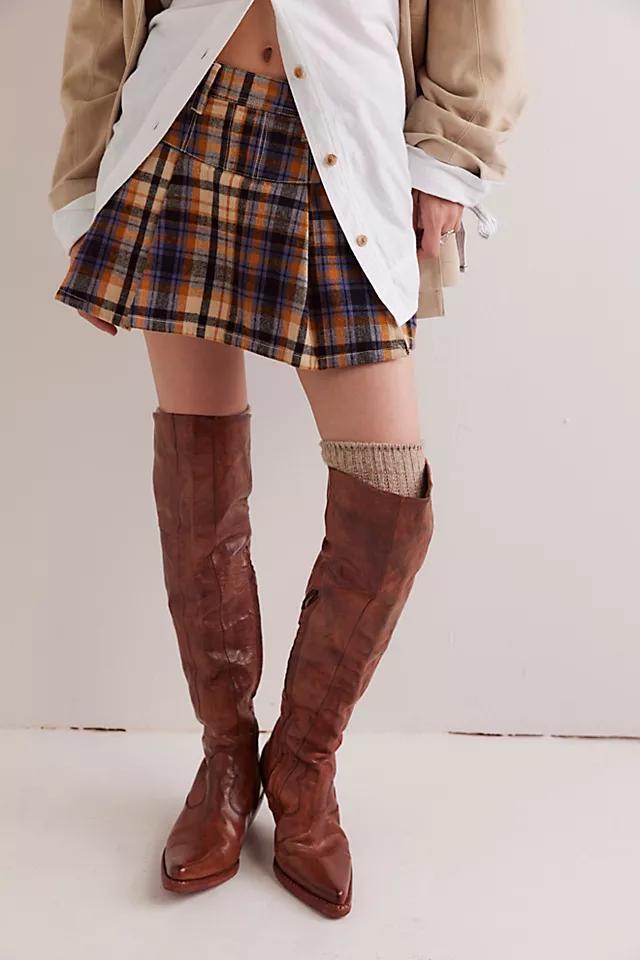 Maggie Over-the-Knee Tailored Boots Product Image