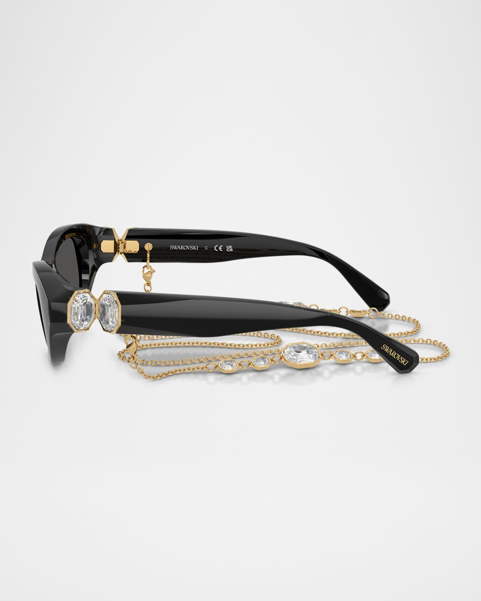 SK6036U Rectangle Plastic Sunglasses Product Image
