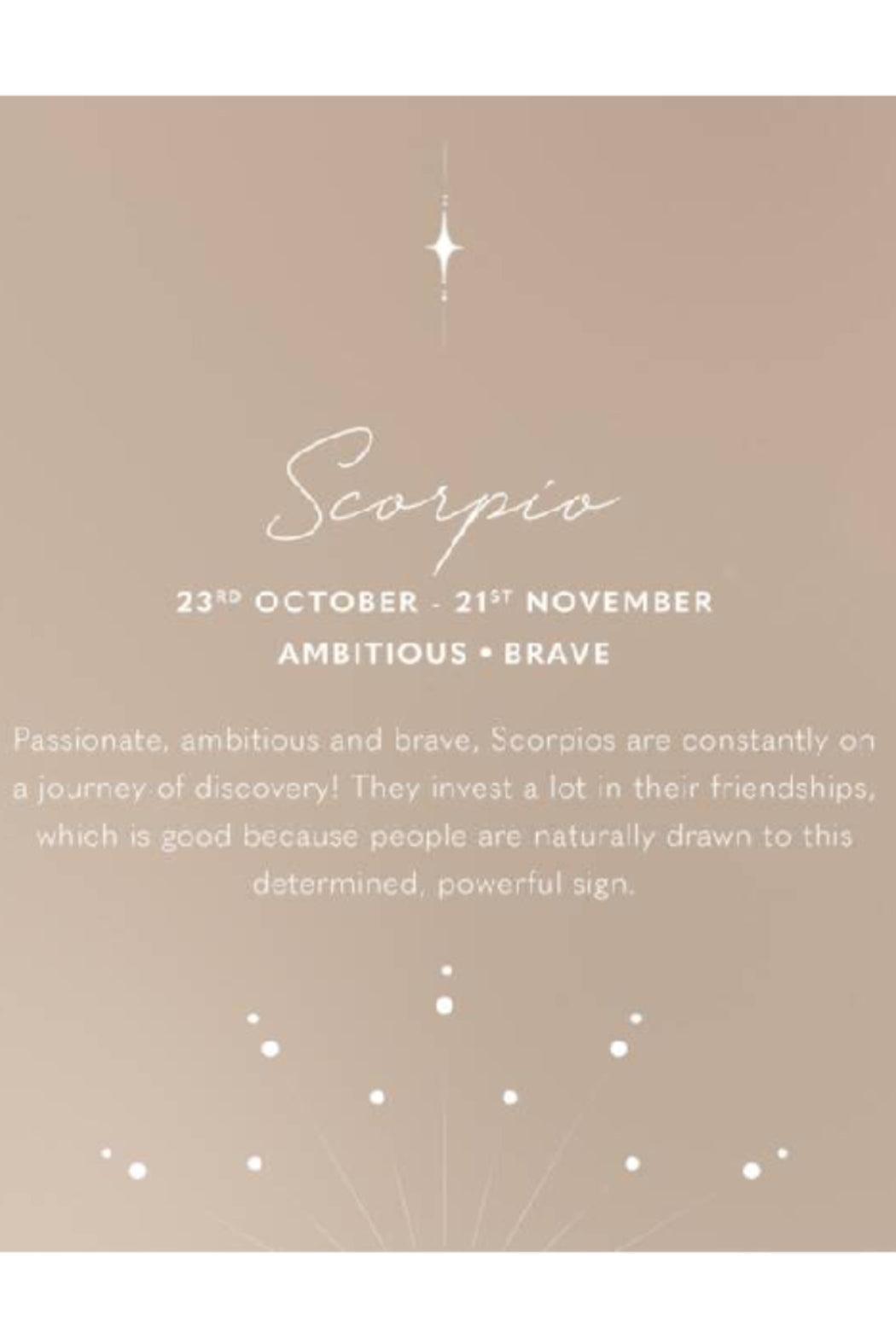 ZODIAC NECKLACE | SCORPIO Product Image